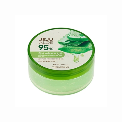 THE FACE SHOP Jeju Aloe Fresh Soothing Gel 300ml (Jar)