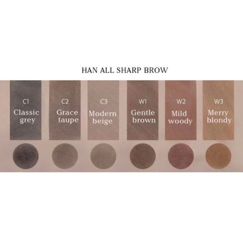 rom&nd Han All Sharp Brow 0.05g