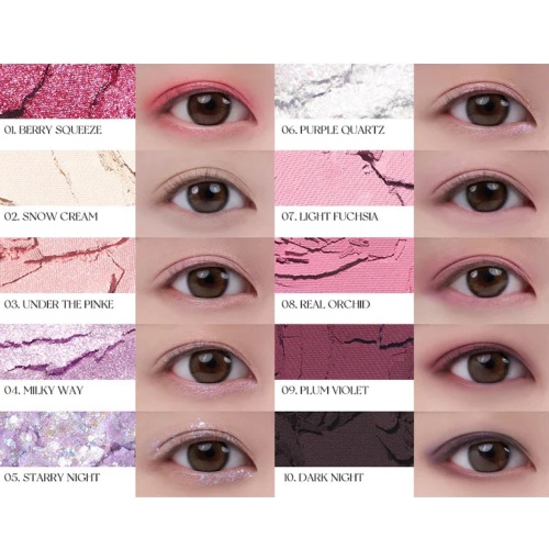 rom&nd Better Than Palette #07 Berry Fuchsia Garden