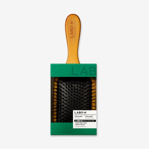 LABO-H Scalp Clinic Wood Brush 1ea