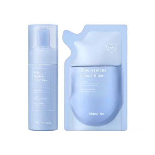 Mamonde Blue Azulene Cloud Toner 150ml+150ml (Refill)