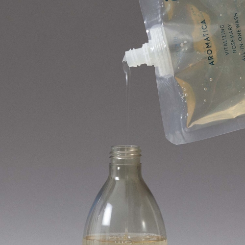 Aromatica Vitalizing Rosemary All-In-One Wash Refill 500ml