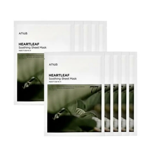 ANUA Heartleaf 77 Soothing Sheet Mask 10EA