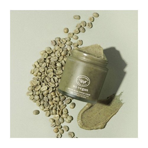 So'Natural So Vegan Green Bean Coffee Scrub 105ml