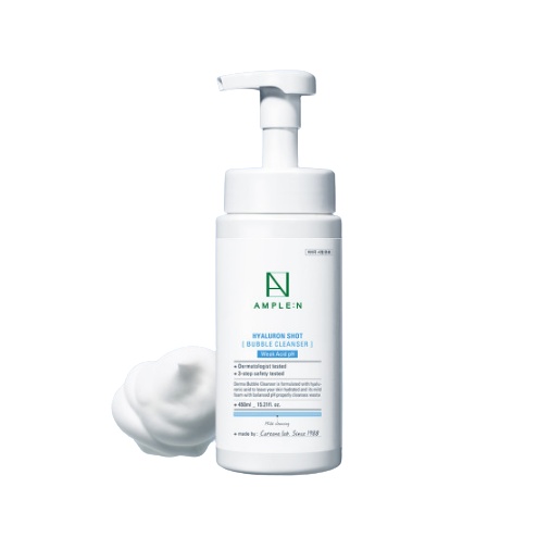 AMPLE:N Hyaluron Shot Bubble Cleanser 450ml