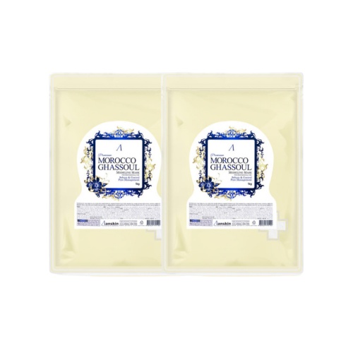 Anskin Premium Modeling Mask 1kg (Morocco Ghassoul)+1kg (Random)