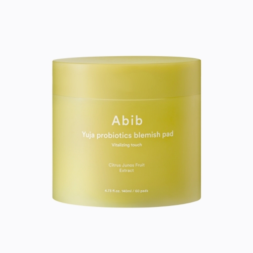 Abib Yuja probiotics blemish pad Vitalizing touch 60 pads