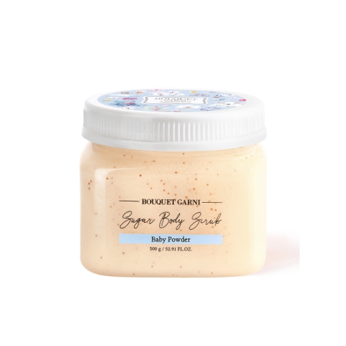 BOUQUET GARNI Sugar Body Scrub Baby Powder 500ml