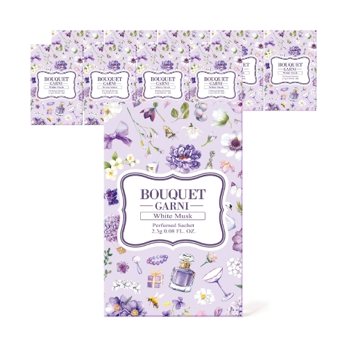 BOUQUET GARNI Perfumed Sachet S White Musk 2.3g*10EA