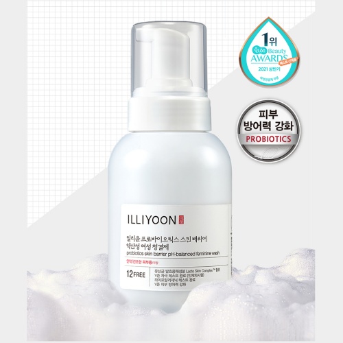 ILLIYOON Probiotics Skin Barrier pH-balanced Feminine Wash 300ml