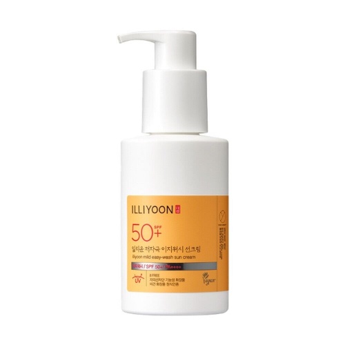 ILLIYOON Mild Easy Wash Sun Cream SPF50+PA+++ 150ml