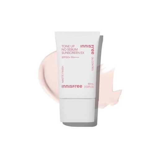 Innisfree Tone Up No Sebum Sunscreen Ex Spf50+ Pa++++ 60ml