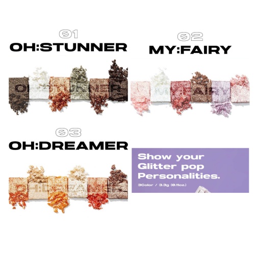 BBIA About Tone Oh my Glitter Pop 3.3g (3Color)