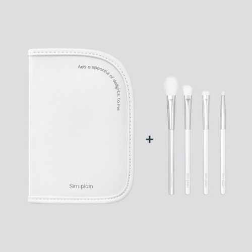 PERIPERA Sim;plain Brush Set (pouch 1EA+ Brush 4EA)