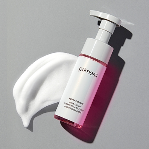 PRIMERA Men in the Pink Aqua Shield Cleansing & Shaving Micro Bubble Foam 150ml