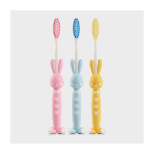 DAISO Rabbit Kids Toothbrush 3P