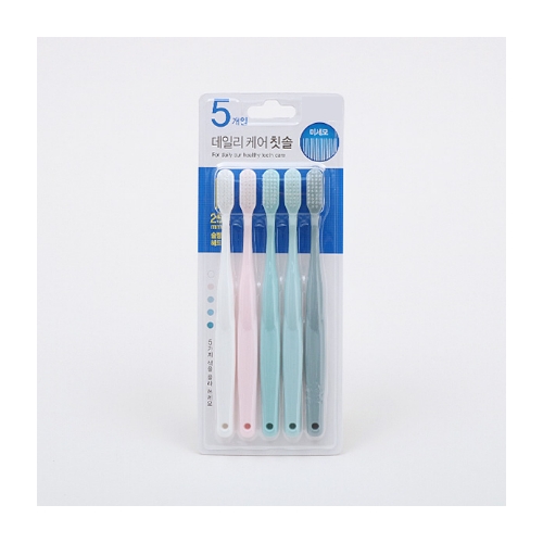 DAISO Modern Tooth Bush 5p set