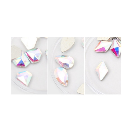 DAISO Nail Parts (Diamond/Water Drop/ rhombus )