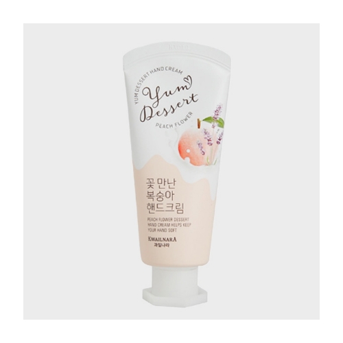 DAISO Yum Dessert Hand Cream 60g #Peach Flower