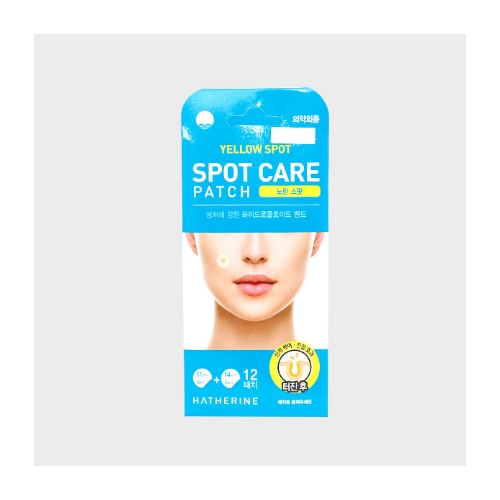 DAISO Hatherine Acne Spot Care Patch 24pcs #Yellow Spot