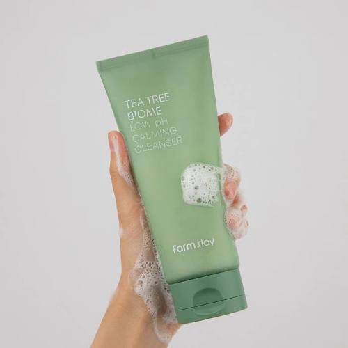 Farmstay Tea Tree Biome Low PH Calming Cleanser 180ml