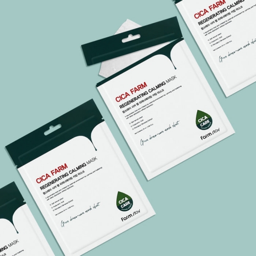 Farmstay Cica Farm Regenerating Calming Mask 25ml*10EA