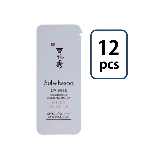 Sulwhasoo UV Wise Brightening Multi Protector Sachet #2 Milky Tone Up 1ml*12pcs