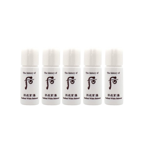 The Whoo Gongjinhyag : Seol Radiant White Balancer 5ml * 5pcs