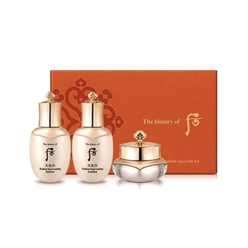 The Whoo Cheongidan Radiant 3pcs Special Gift Sample Kit