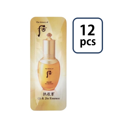 The Whoo Gongjinhyang Qi And Jin Essence Sachet 1ml*12pcs