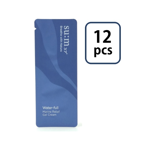 SUM37 Waterfull Marine Relief Gel Cream Sachet 1ml*12ea