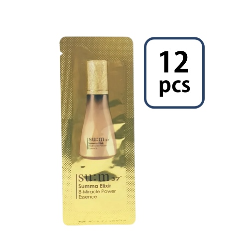 SUM37 Summa Elixir 8-Miracle Power Essence Sample Sachet 1ml*12ea