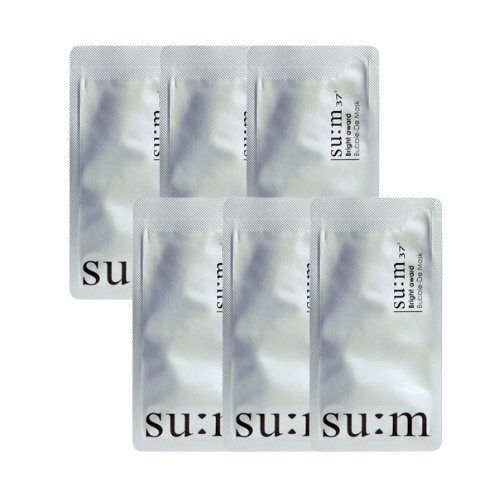 Sum37 Bright Award Bubble-De Mask Sachet 4.5ml*6ea