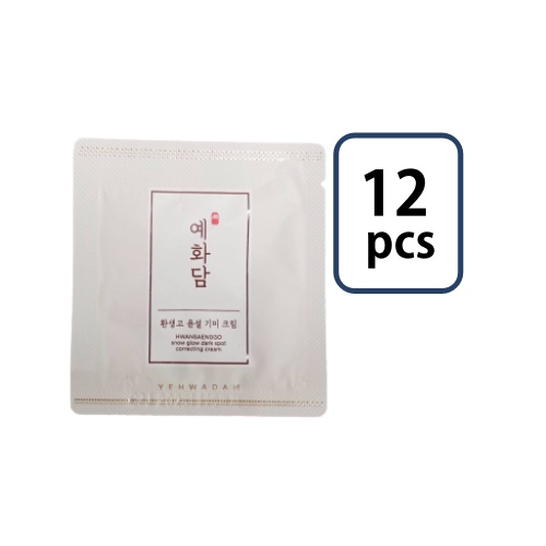 Yehwadam Hwansaenggo Snow Glow Dark Spot Correcting Cream Sachet 1.5ml*12pcs