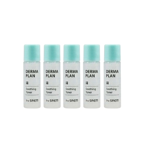 The Saem Derma Plan Soothig Toner 5ml x 5ea