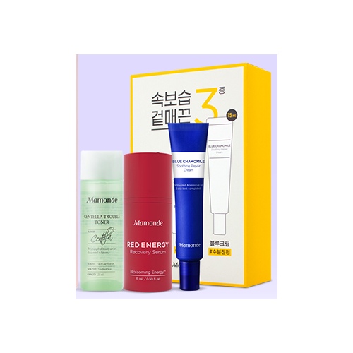 MAMONDE Skincare 3step Kit