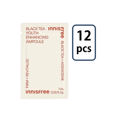 Innisfree Black Tea Youth Enhancing Ampoule 1ml*12pcs