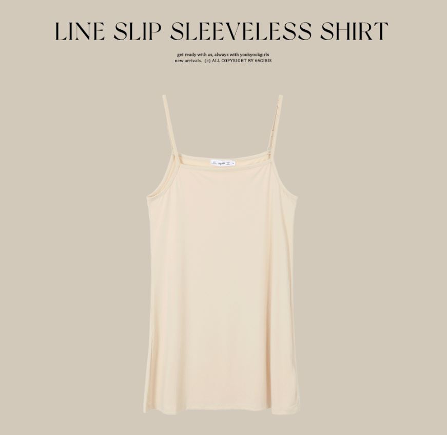 66girls Slip dress [Skin]