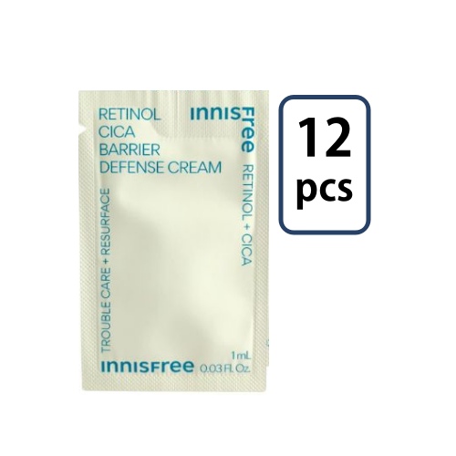 Innisfree Retinol Cica Barrier Deffense Cream 1ml  * 12ea