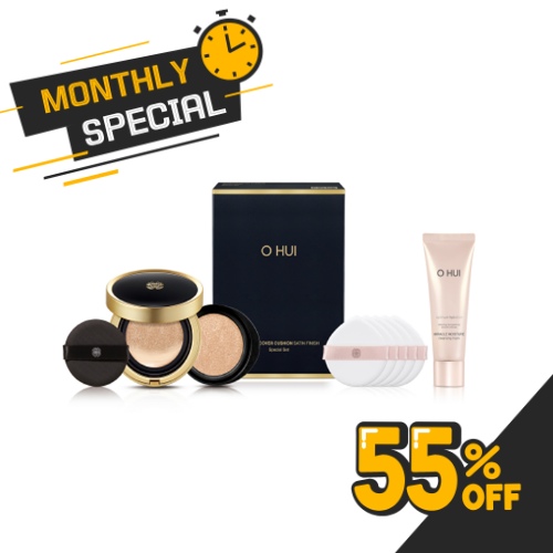 OHUI Ultimate Cover Cushion Moisture #1 Special Set