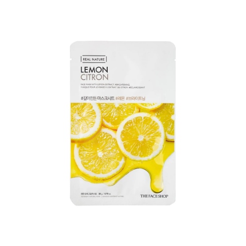 THE FACE SHOP Real Nature Sheet Mask (Lemon) 1EA