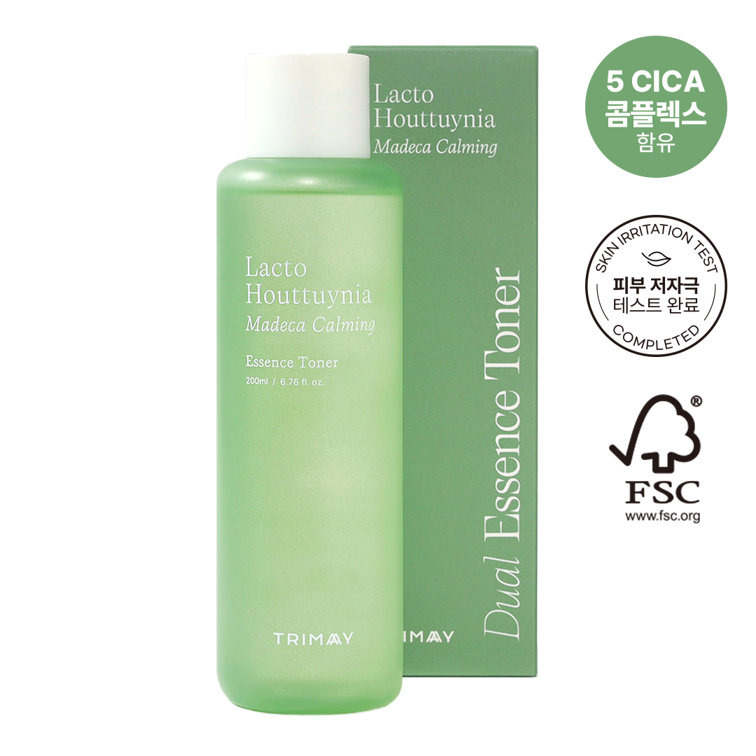 Trimay Lacto Houttuynia Madeca Calming Essence Toner 200ml