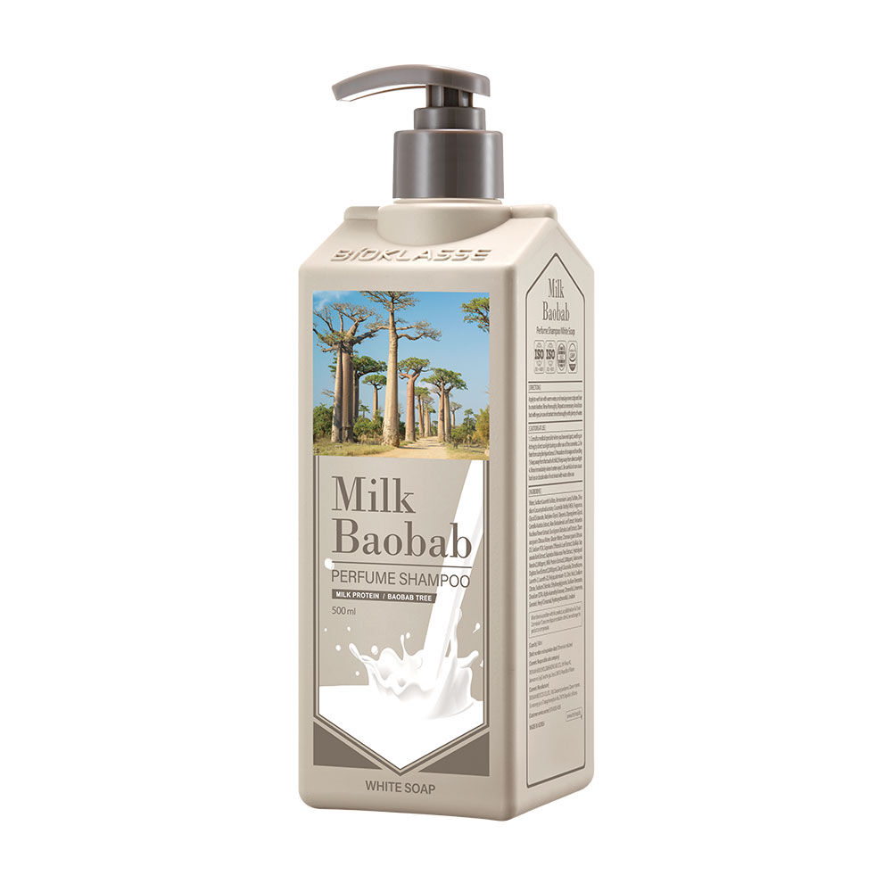 Milk Baobab Perfume Shampoo 500mL #White Soap