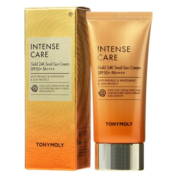 TONYMOLY Intense Care Gold 24K Snail Suncream 50ml