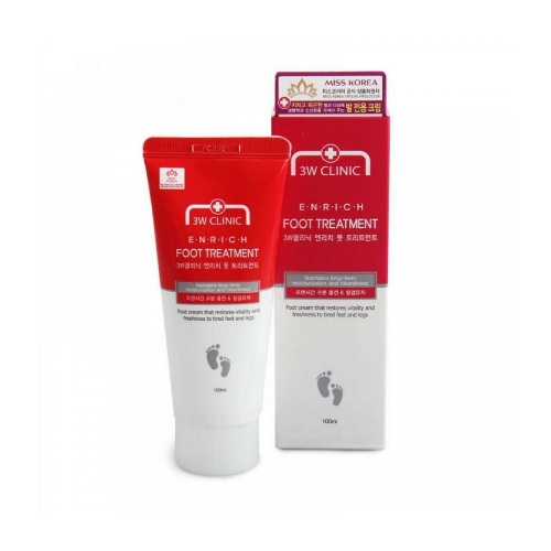 3W Clinic Enrich Foot Treatment 100ml