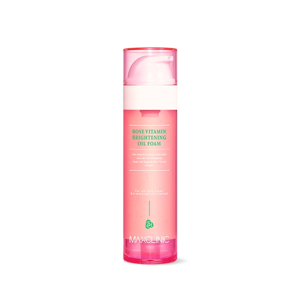 MAXCLINIC Rose Vitamin Brightening Oil Foam 110g