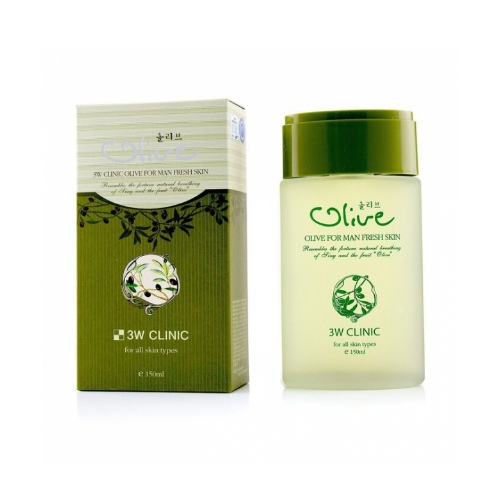 3W Clinic Olive For Man Fresh Skin 150ml