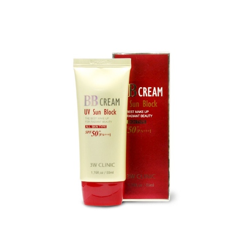 3W Clinic Uv Sun Block BB Cream 50ml