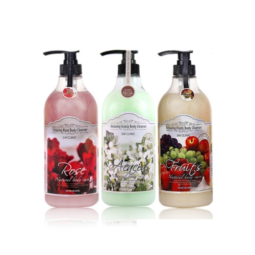 3W Clinic Relaxing Body Cleanser 1000ml (3Type)