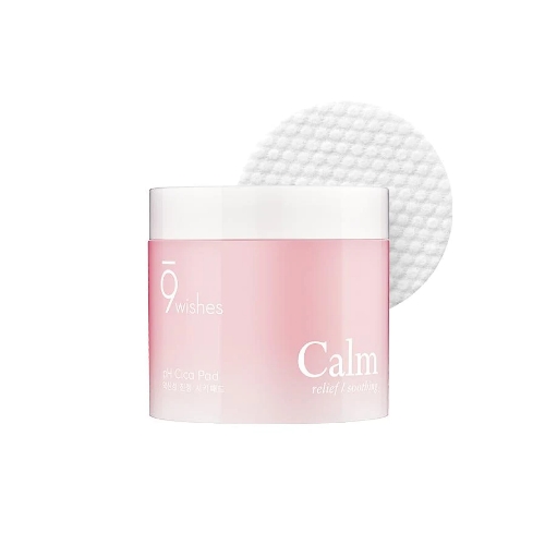 9wishes pH Calm Cica Toner Pad (70 sheets)